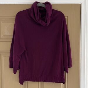 RARE theory women’s plum Juliet sweater!